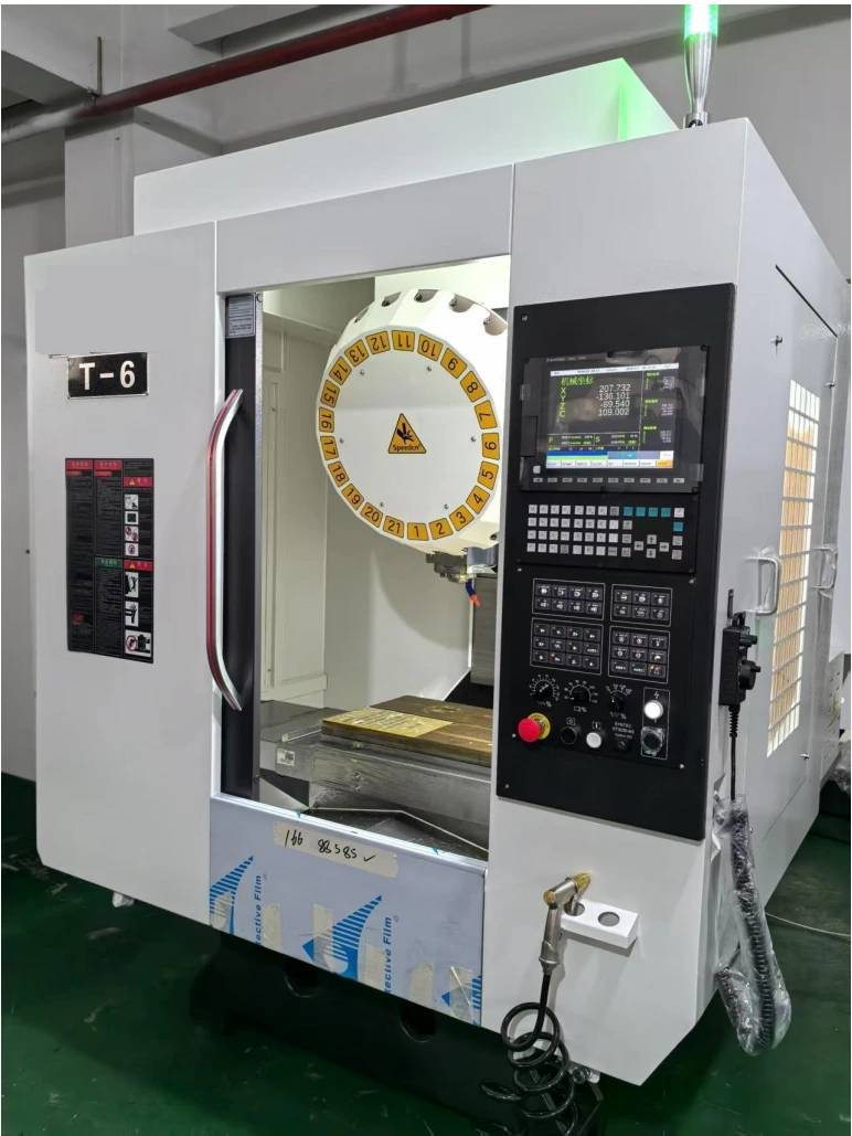 vertical cnc machining center T-6
