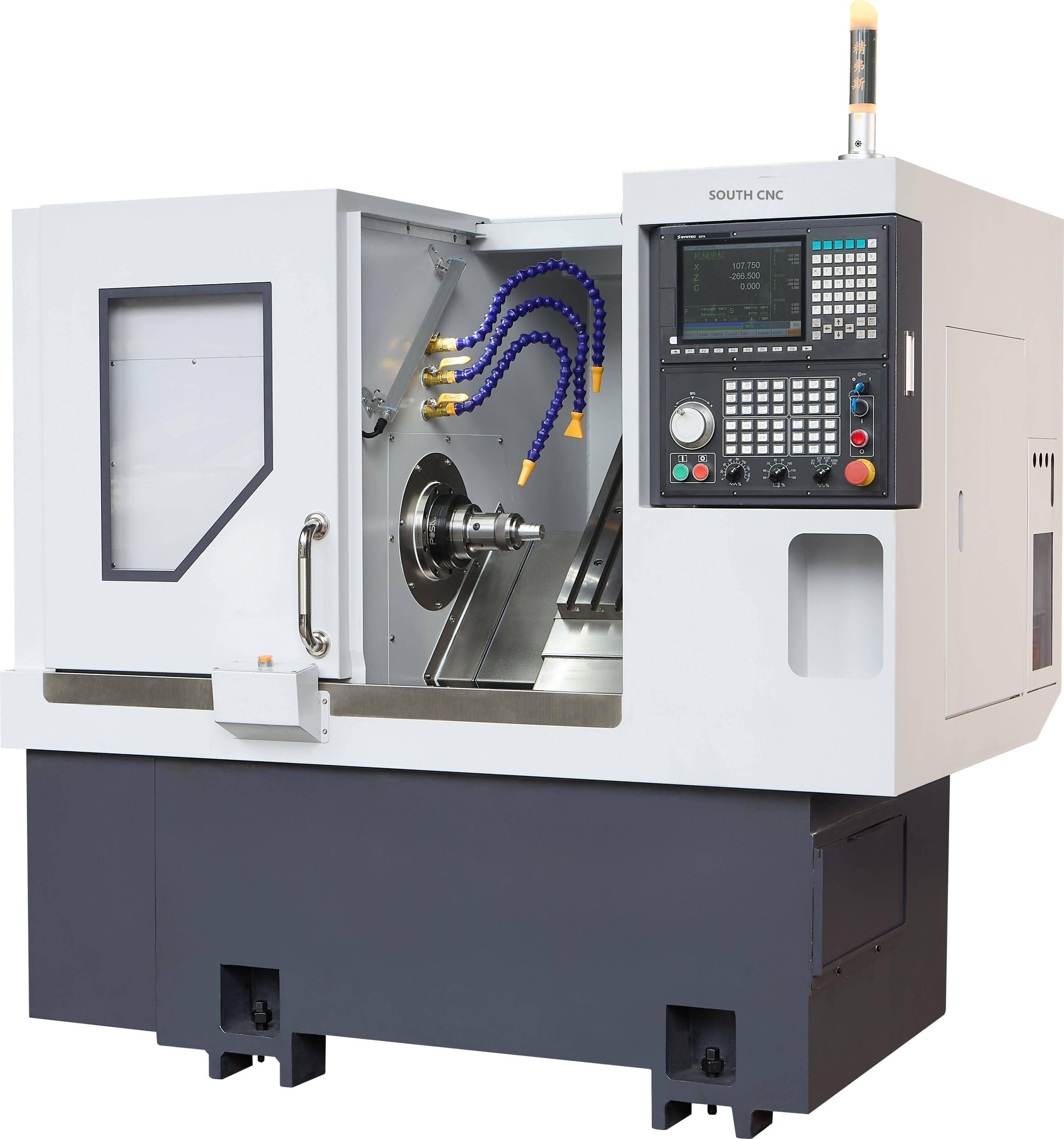 gang type cnc lathe machine J46,J52,J76-servo turret
