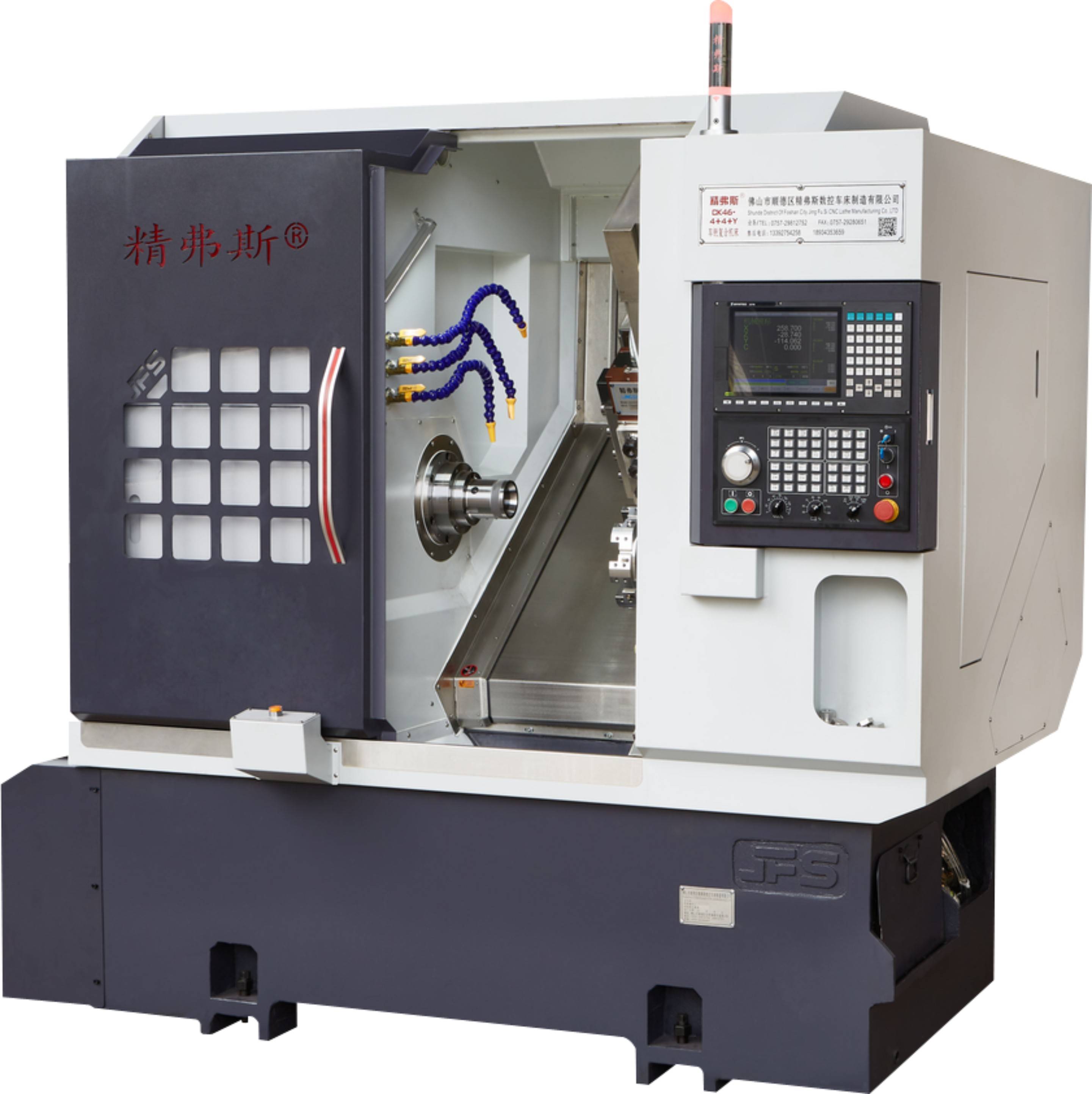 cnc lathe machining center J46Y+4,J52Y+4