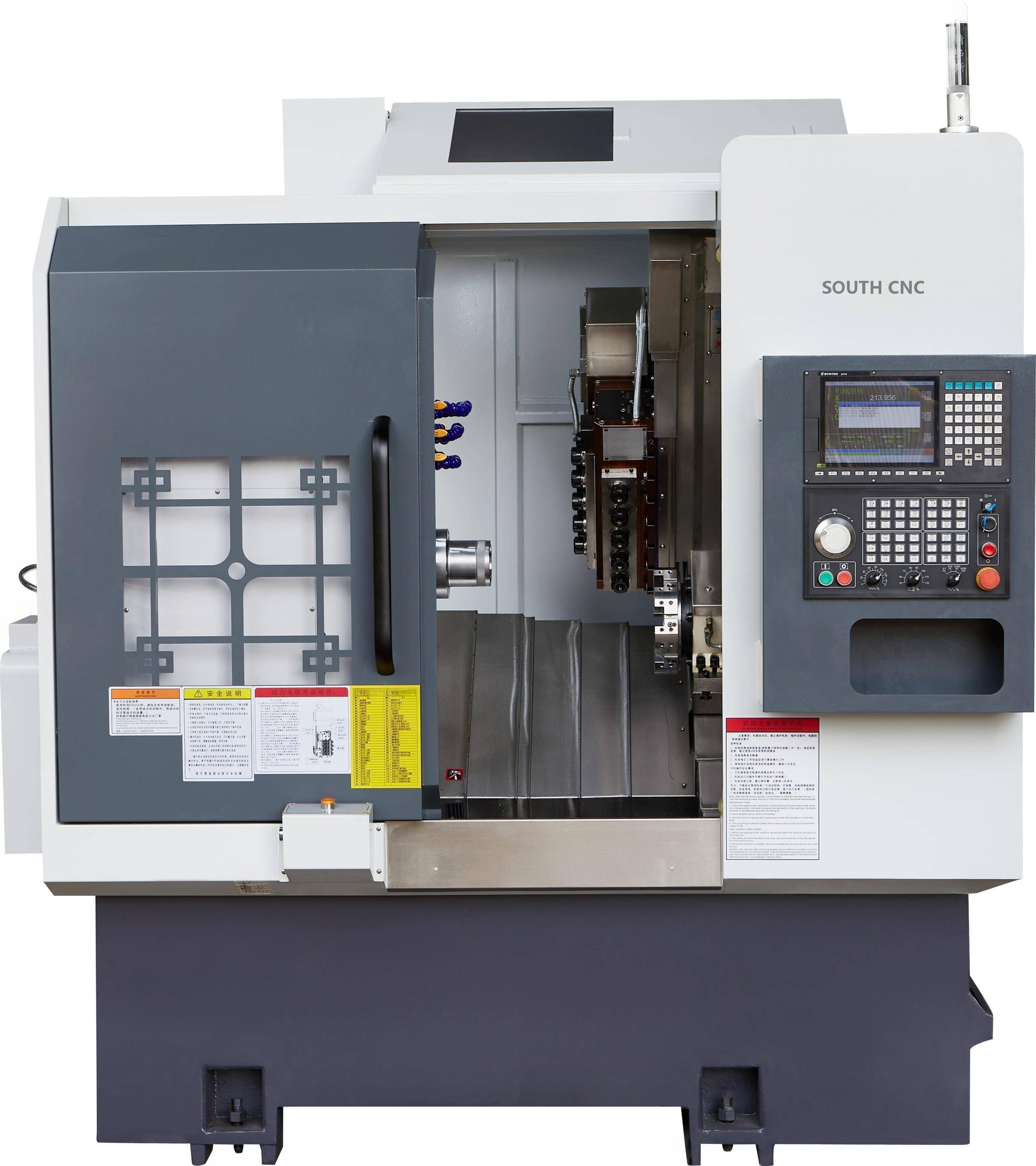 cnc lathe machining center J46Y+5-60mm,J52Y+5-60mm