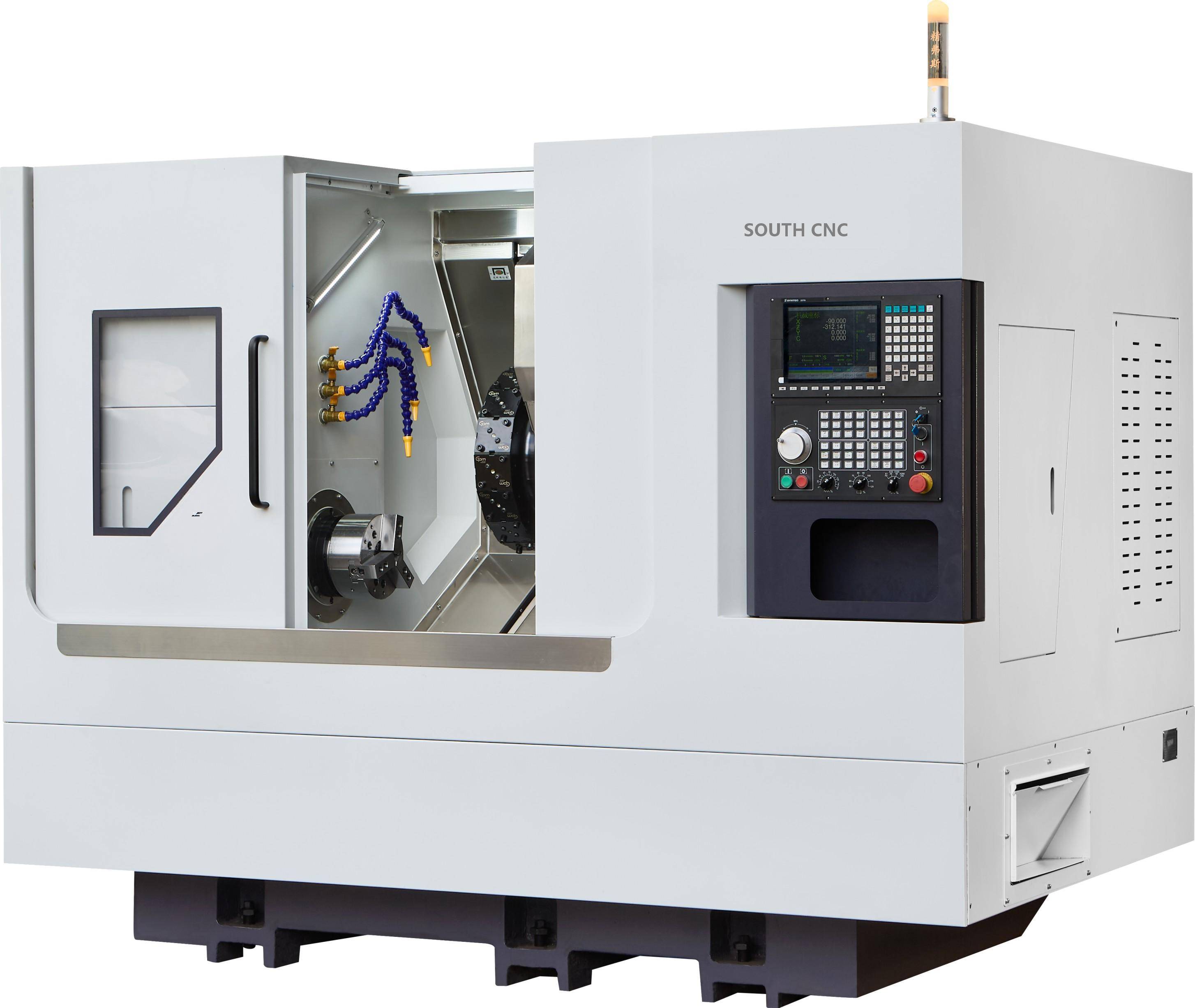 cnc lathe machining center J46 ,J52 Internal spiral turning and milling machine